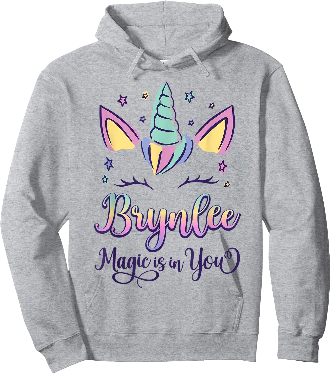 First Name Brynlee Personalized I Love Brynlee Hoodie - Hoodie | Ash