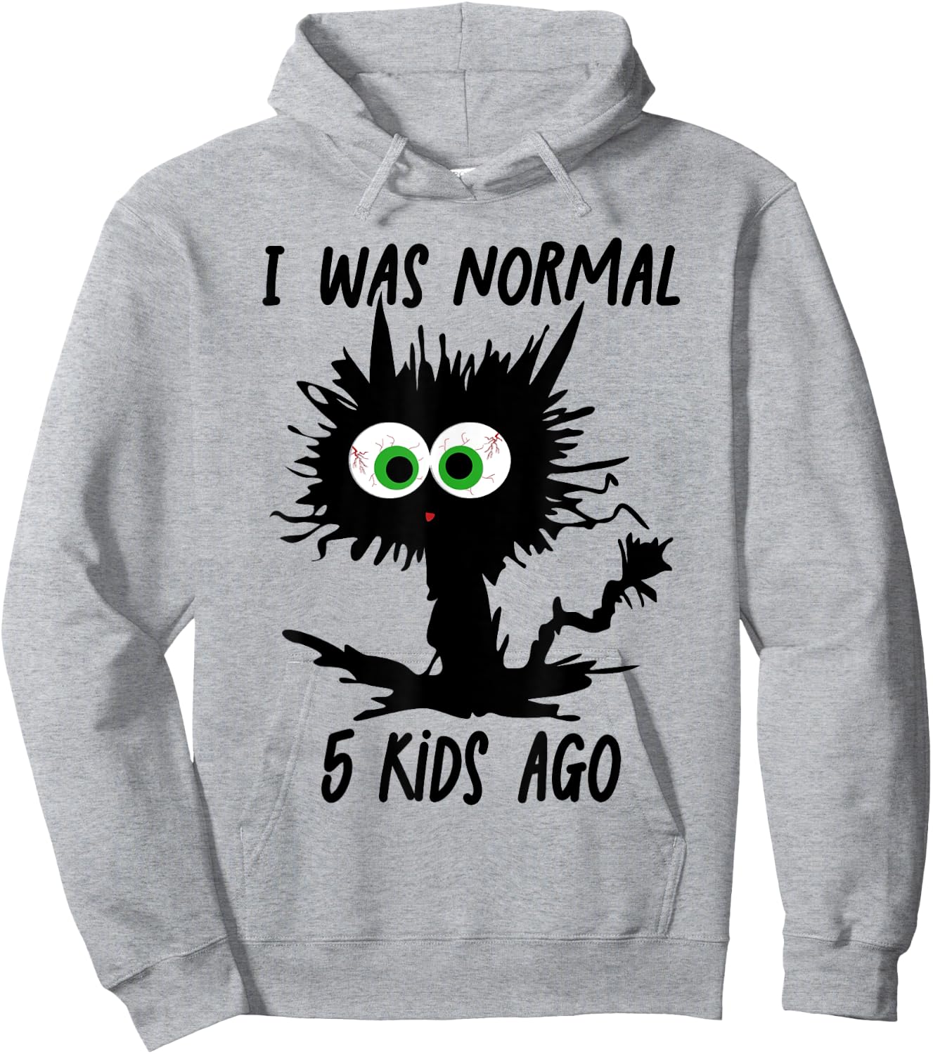 I Was Normal 5 Kids Ago Hoodie - Hoodie | Ash