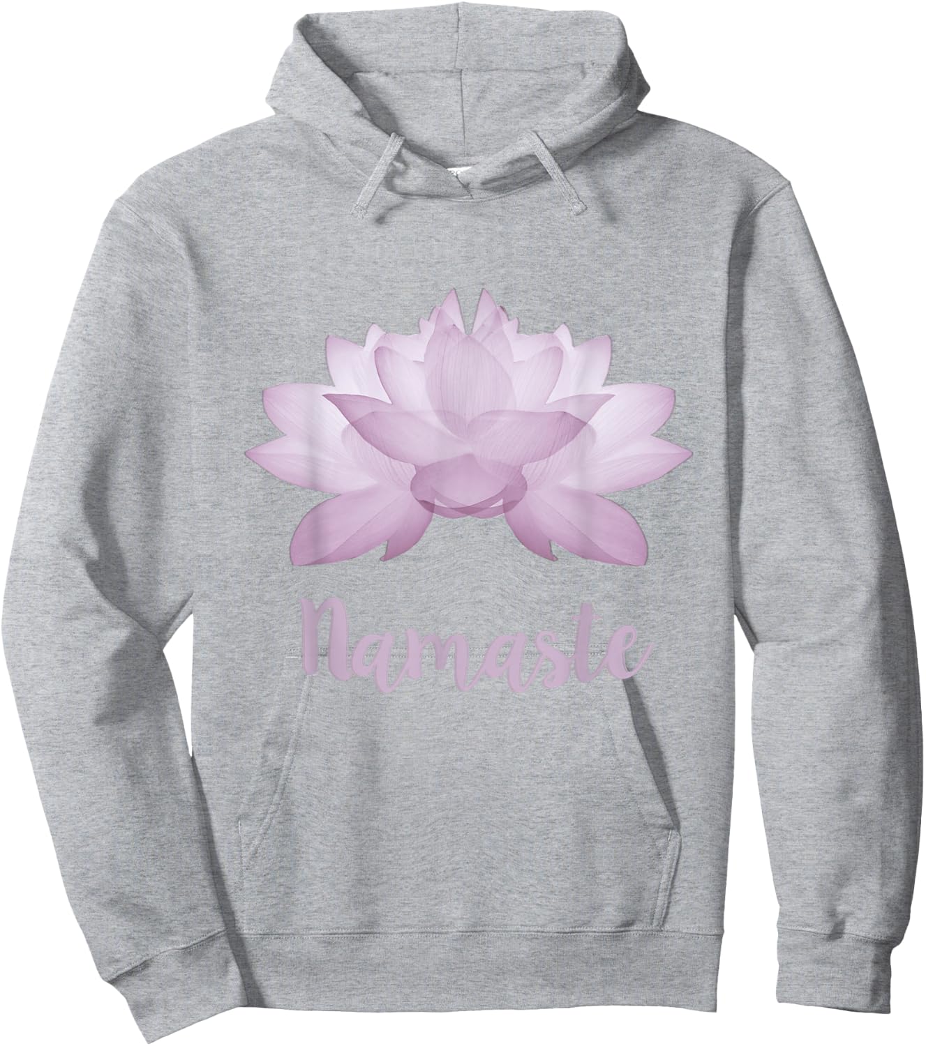 Lotus Namaste Yoga and girls Hoodie - Hoodie | Ash
