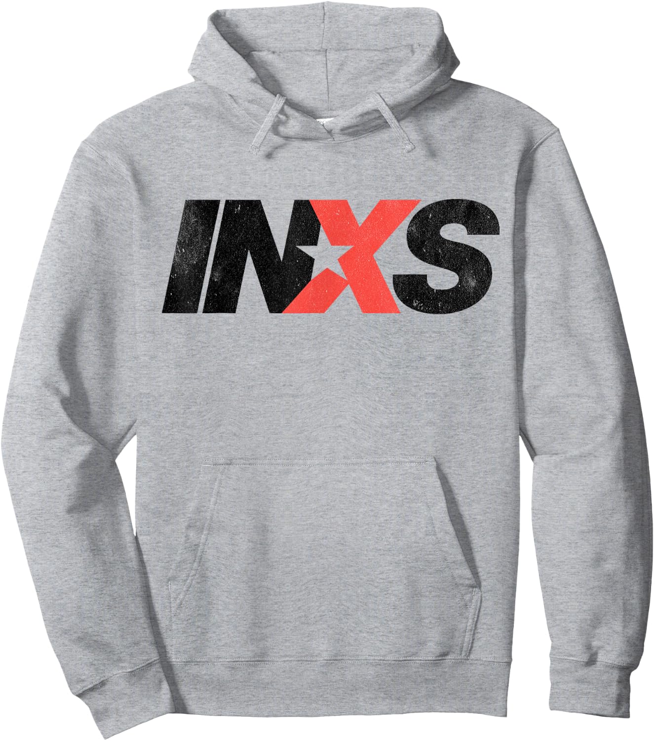 INXS – EW Logo White Hoodie - Hoodie | Ash