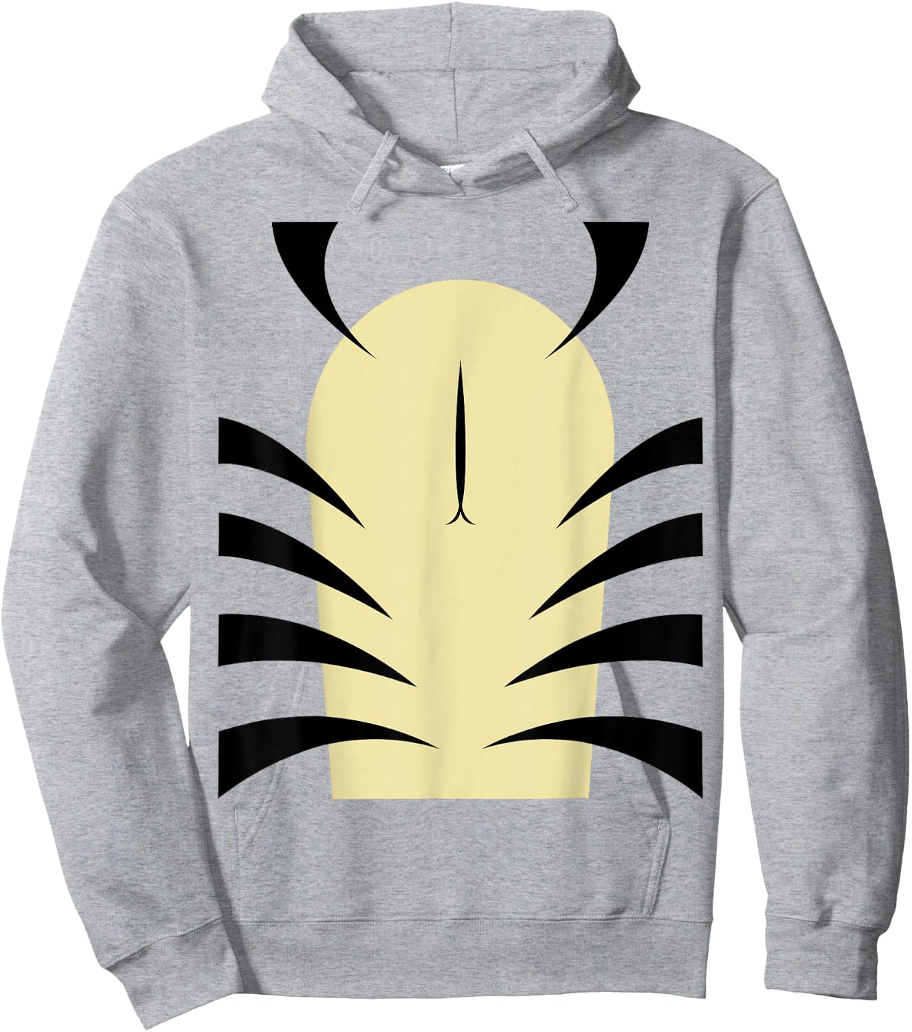 Halloween Tiger Costume Hoodie - Hoodie | Ash