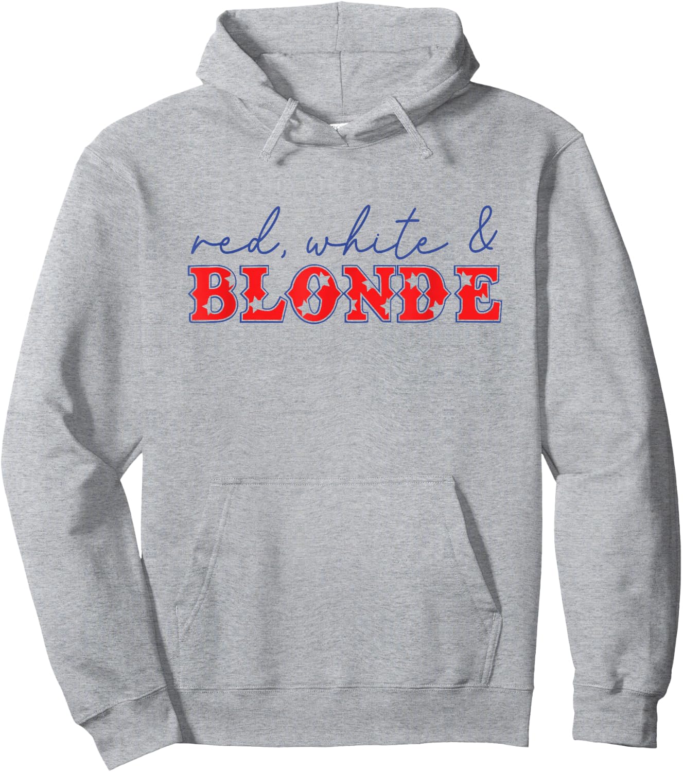 red White and Blonde Hoodie - Hoodie | Ash