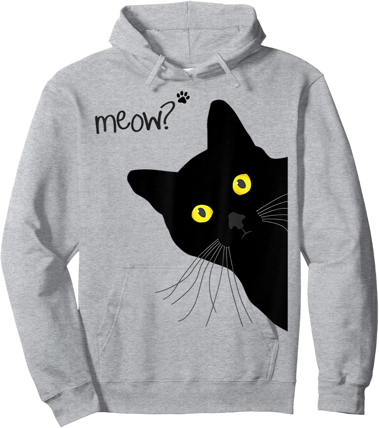 Cat funny, Cats love, Black Cats Hoodie - Hoodie | Ash