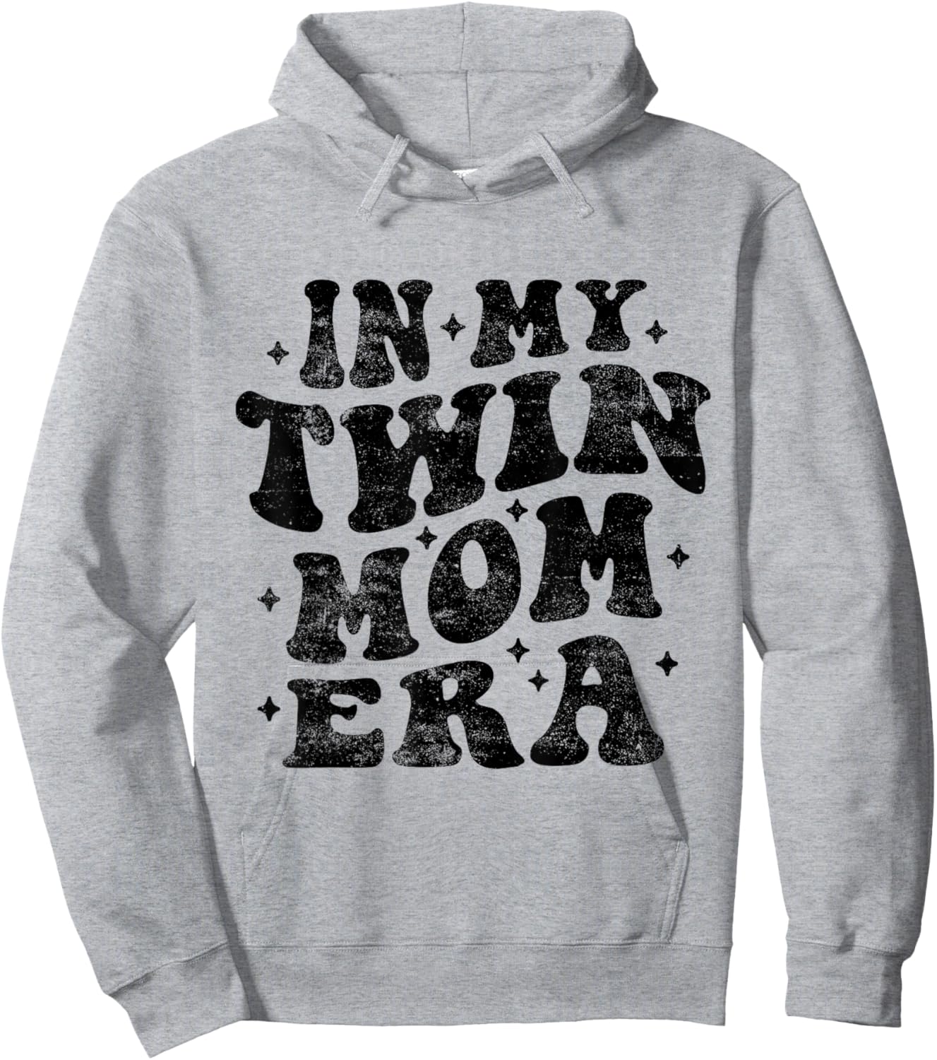 In My Twin Mom Era Funny Twin Mom Mothers Day Hoodie - Hoodie | Ash