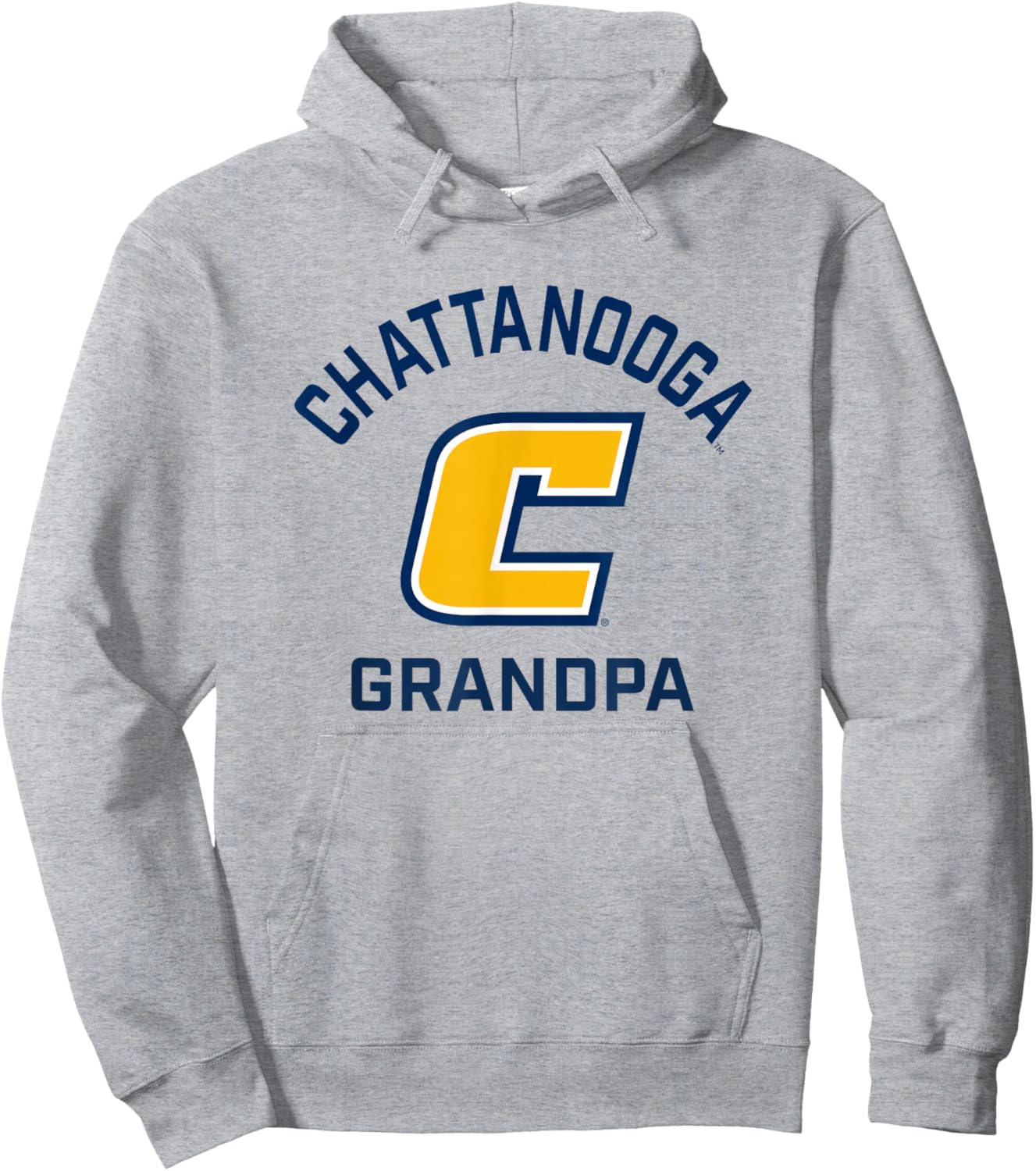 UT Chattanooga UTC Mockingbirds Arched Grandpa Hoodie - Hoodie | Ash