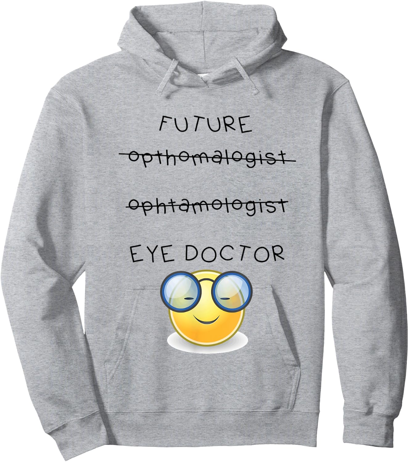 Future ophthalmologist eye doctor ophthalmology Hoodie - Hoodie | Ash