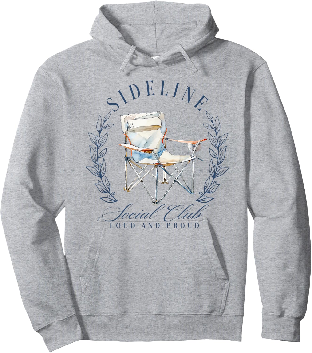 Sideline Social Club Hoodie - Hoodie | Ash