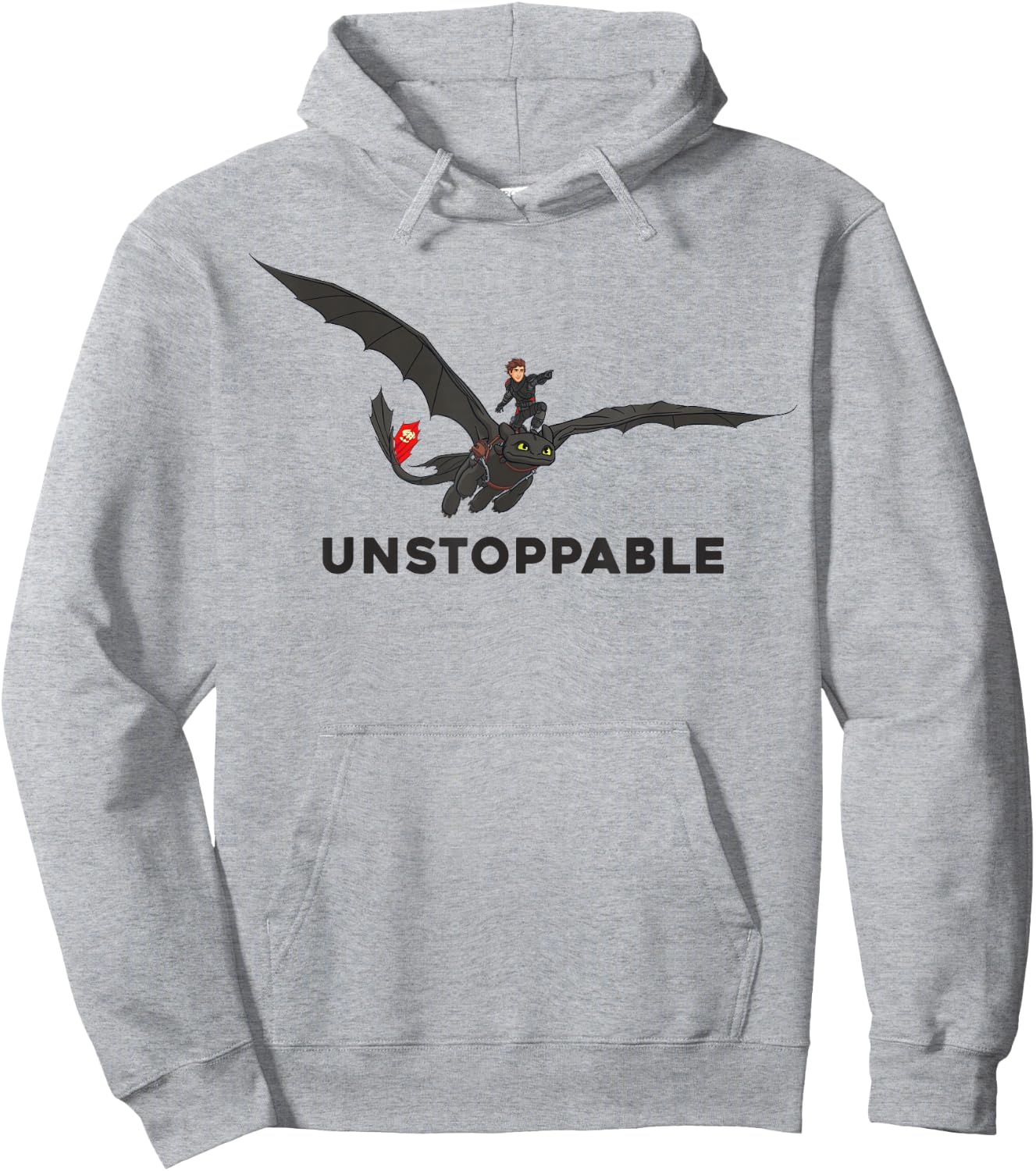 How to Train Your Dragon 3 Unstoppable Hoodie - Hoodie | Ash