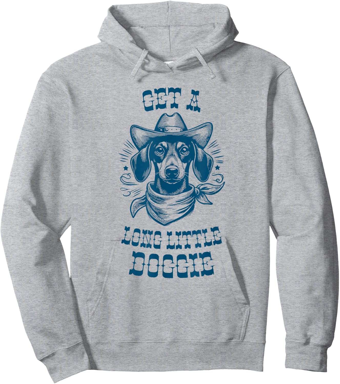 Get A Long Little Doggie 1-MDBL Hoodie - Hoodie | Ash