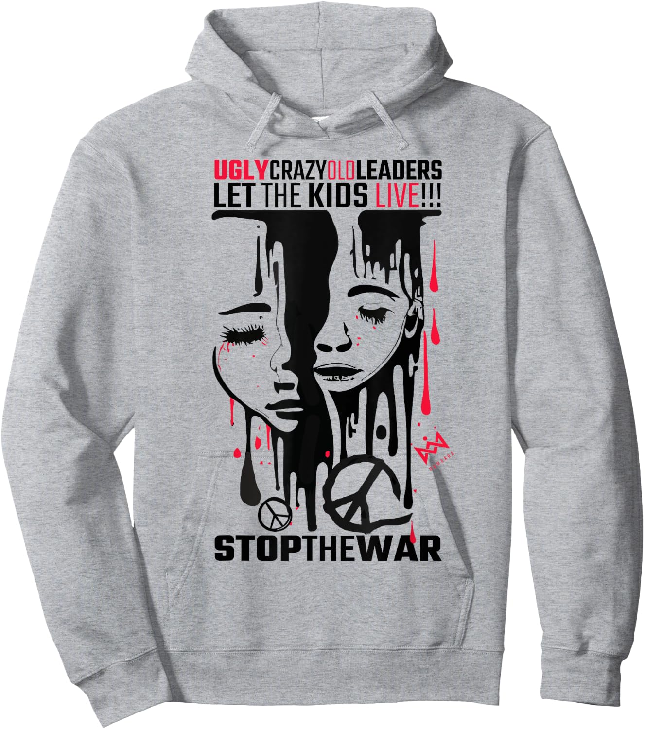 Stop the war Hoodie - Hoodie | Ash