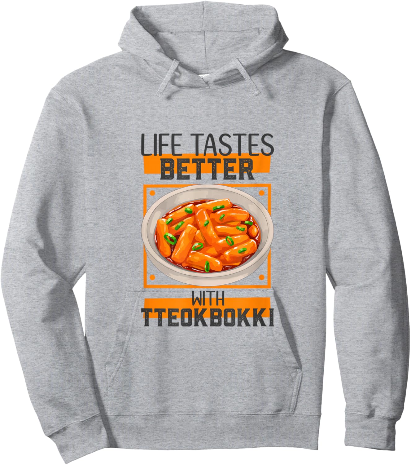 I love Tteokbokki Hoodie - Hoodie | Ash