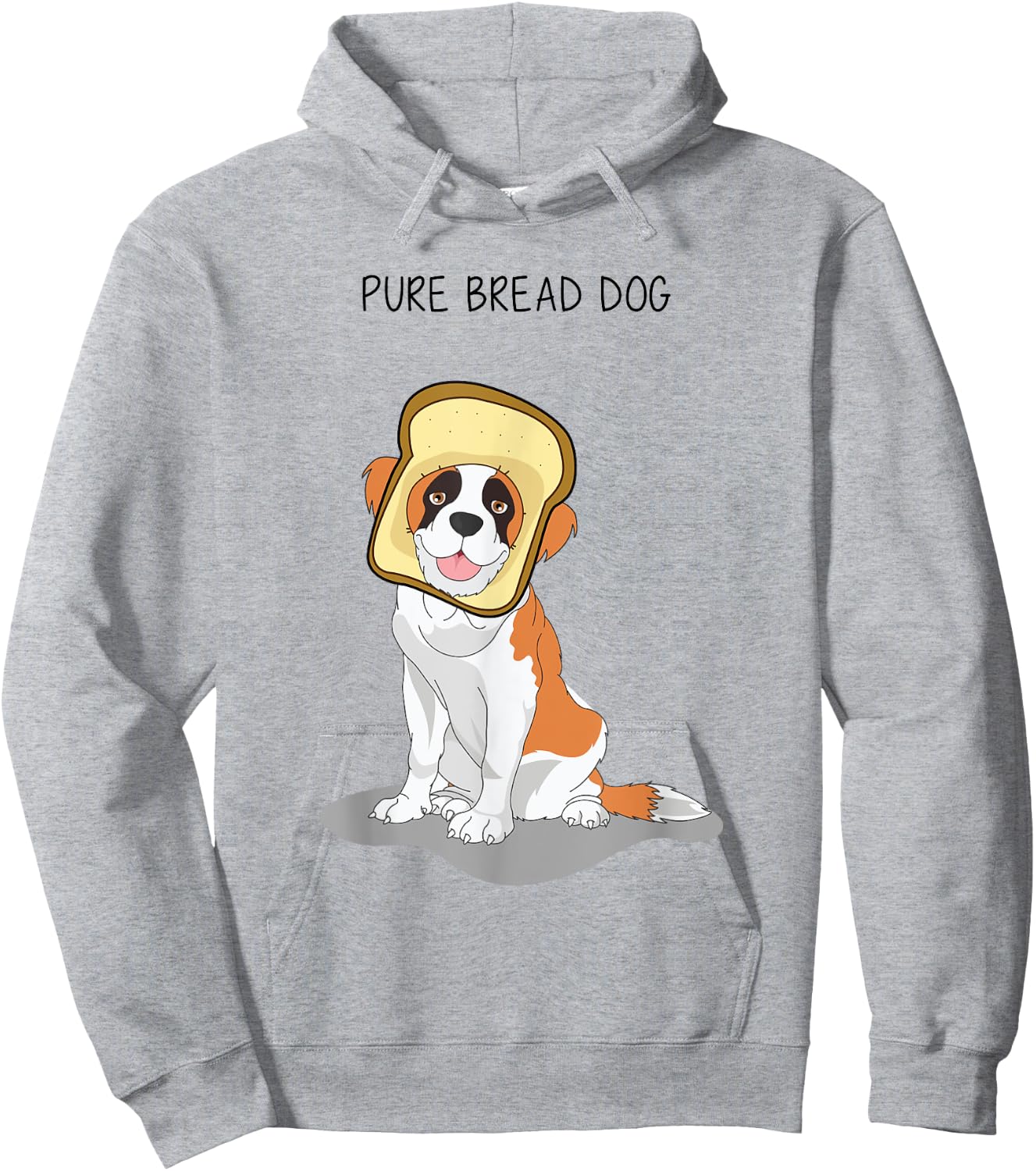 Pure Bread (Bred) Dog Hoodie - Hoodie | Ash