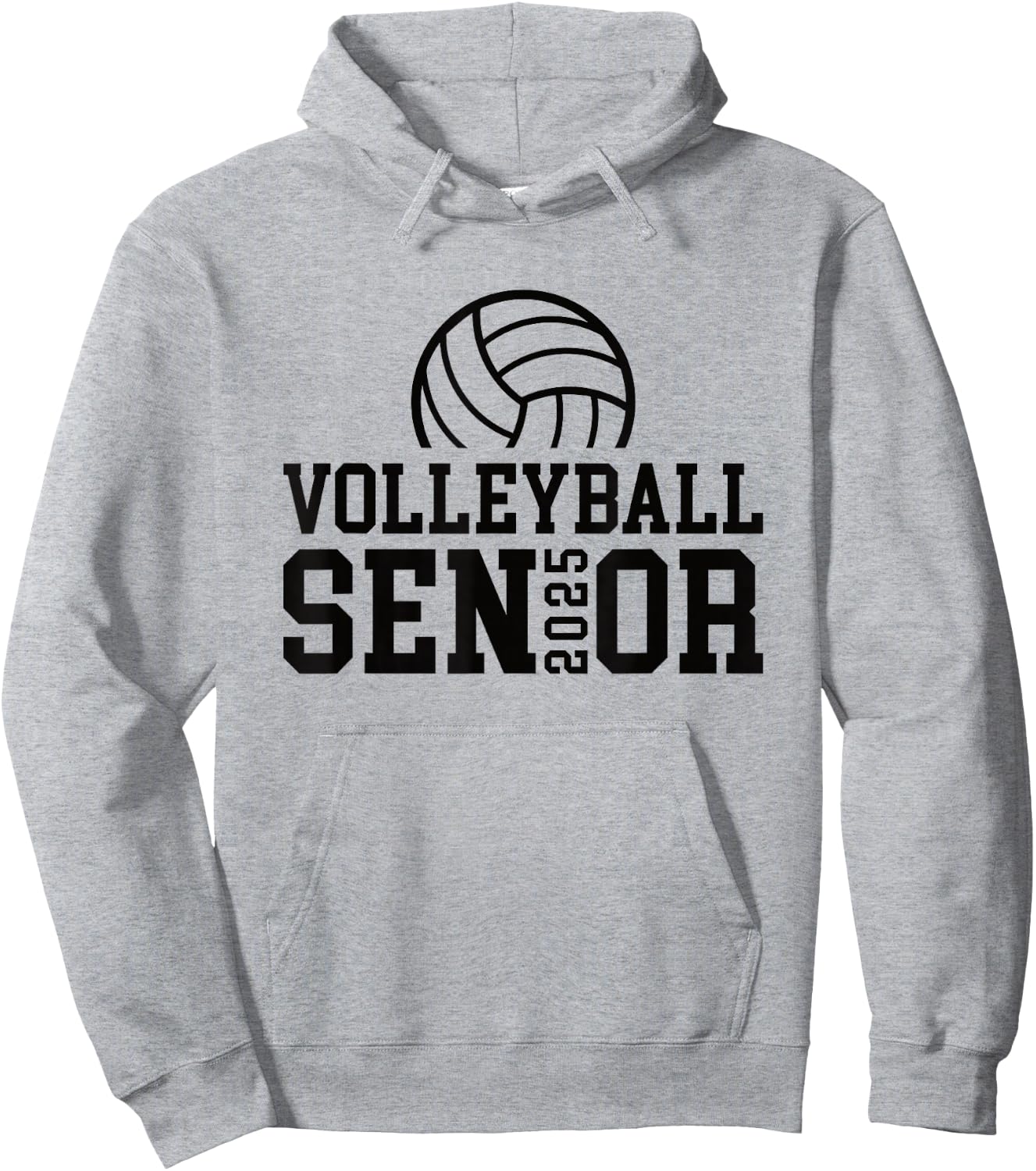 Class of 2025 Volleyball Senior Night Hoodie - Hoodie | Ash