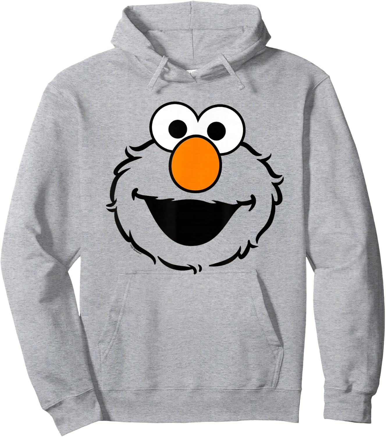 Sesame Street Elmo Full Face Halloween Costume Hoodie - Hoodie | Ash