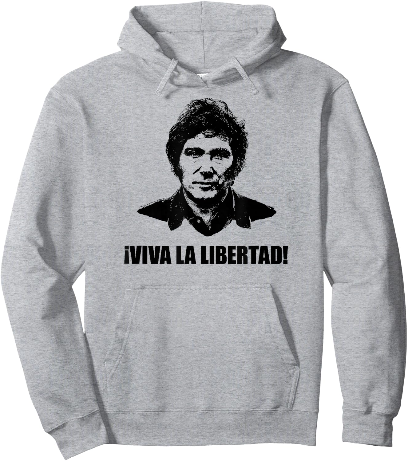 Javier Milei ¡Viva La Libertad! Hoodie - Hoodie | Ash