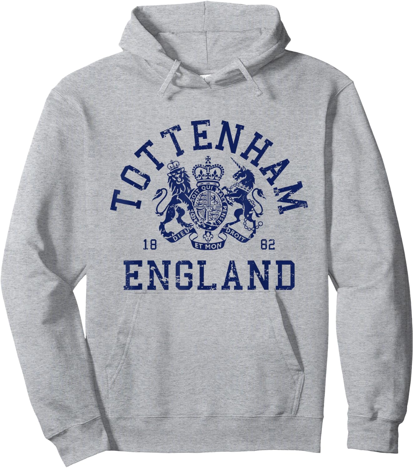 Tottenham, City of North London, England UK Hoodie - Hoodie | Ash