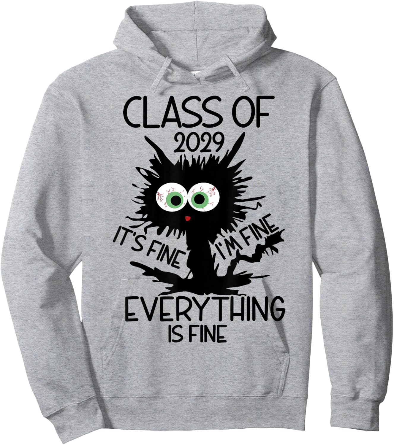 Class Of 2029 Hoodie - Hoodie | Ash