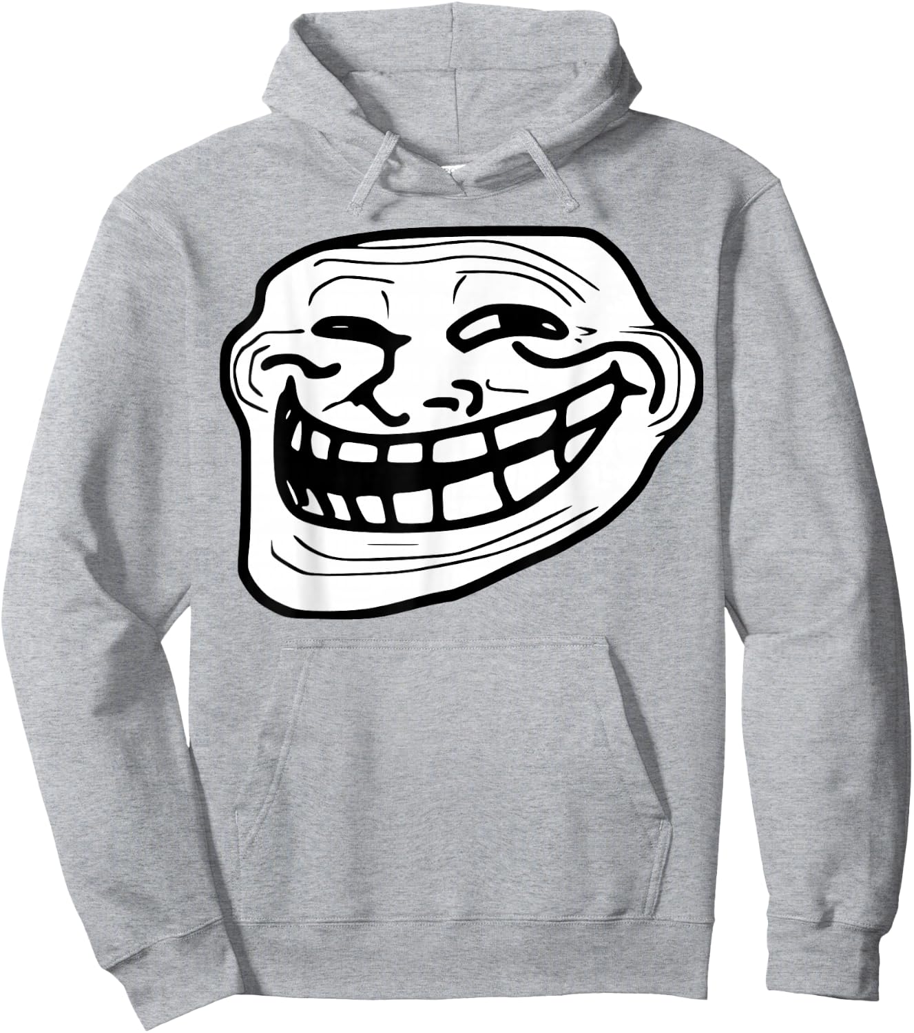 Troll Face Meme Funny Dank Meme Troll Face Hoodie - Hoodie | Ash