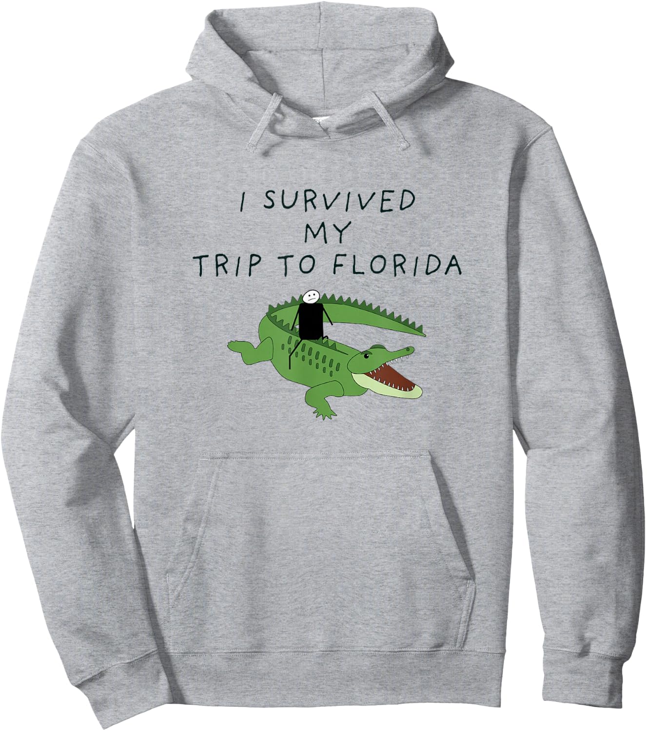I survived my trip to Florida Funny Hoodie - Hoodie | Ash