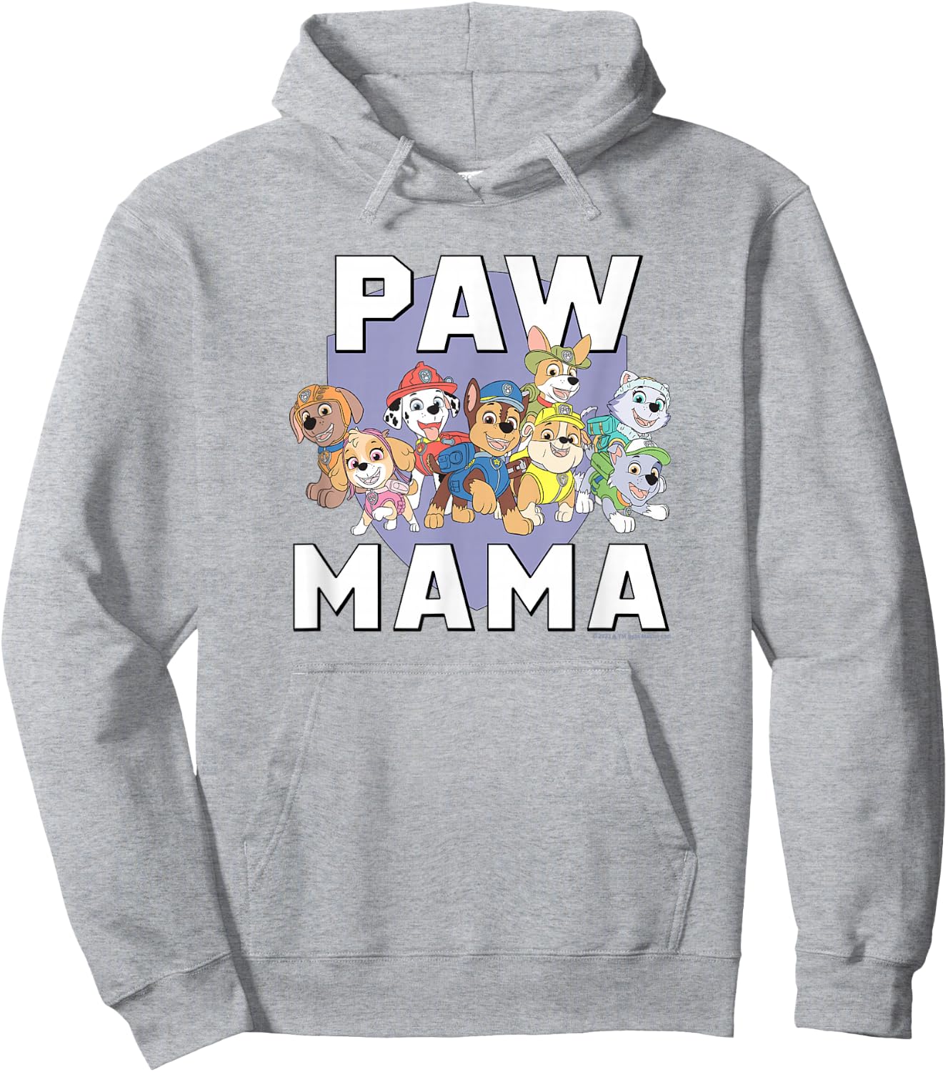 PAW Patrol Mother's Day Paw Mama Hoodie - Hoodie | Ash