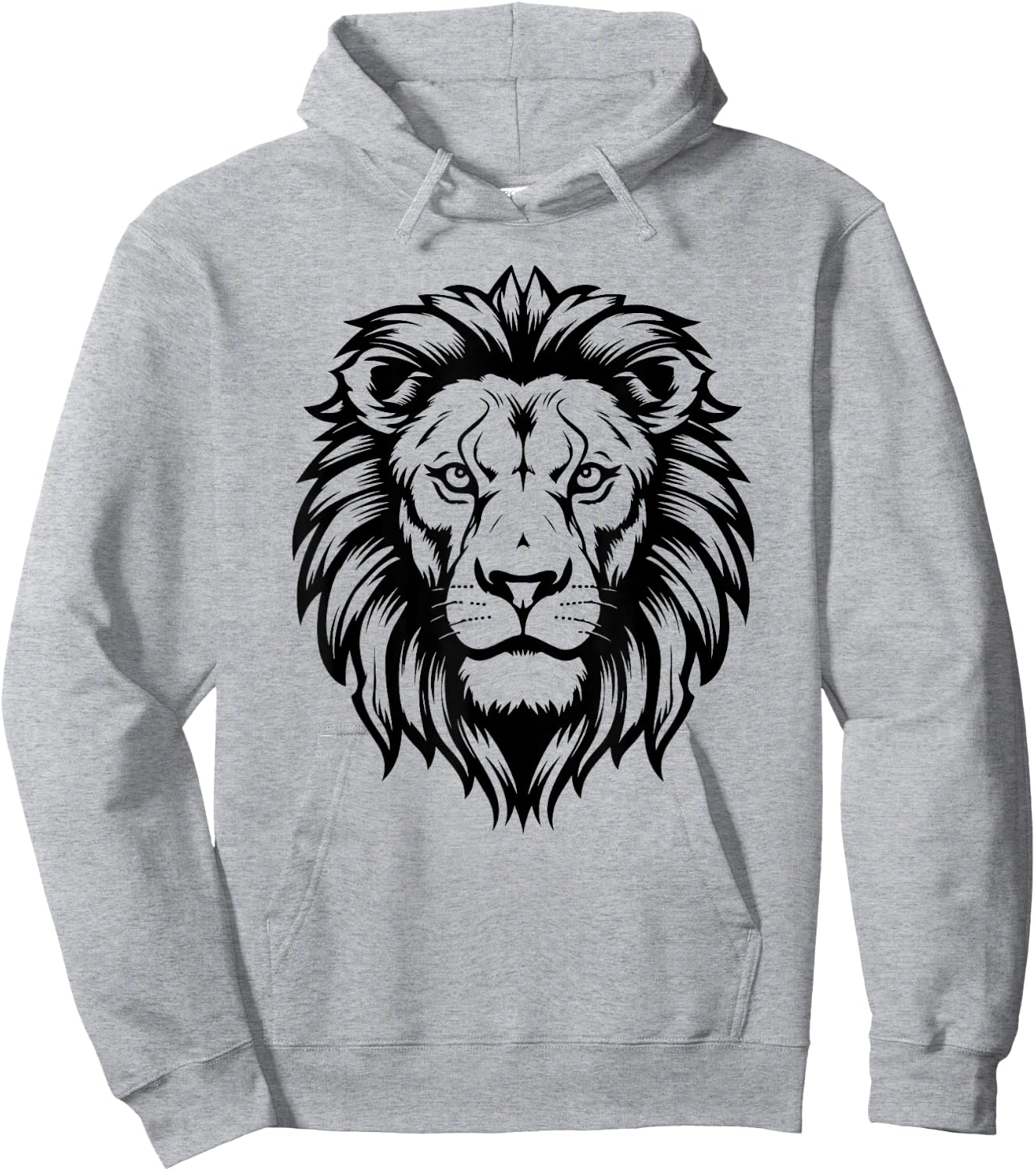 Orange Lion Face Netherlands Holland Hoodie - Hoodie | Ash