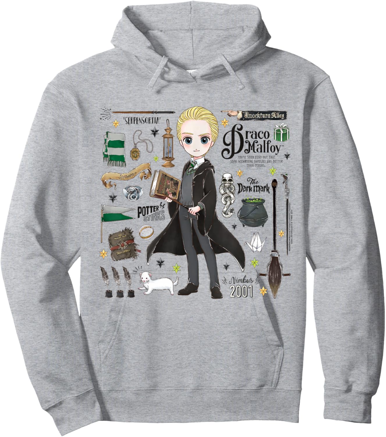 Harry Potter Everything That is Draco Malfoy Hoodie - Hoodie | Ash