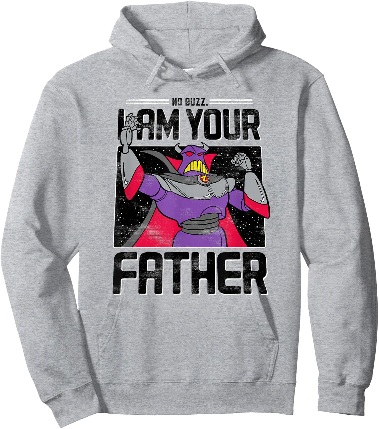 Disney Pixar Toy Story Zurg I am Your Father Hoodie - Hoodie | Ash