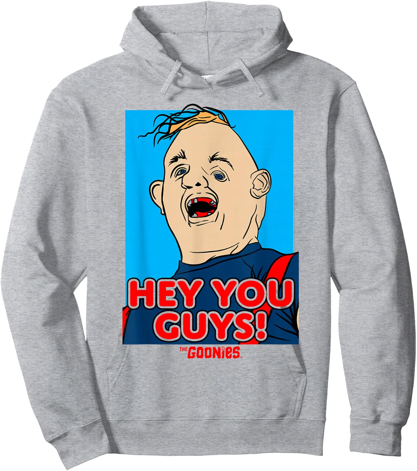 The Goonies Sloth Hey You Guys Hoodie - Hoodie | Ash