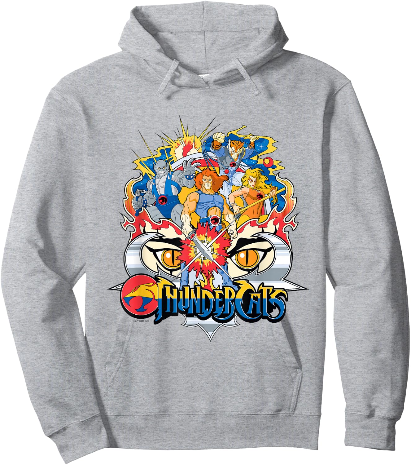 Thundercats Go! Hoodie - Hoodie | Ash