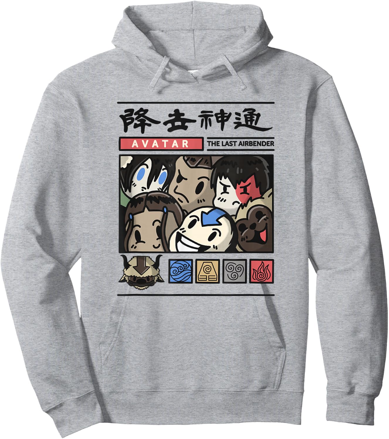 Avatar: The Last Airbender Chibi Comic Hoodie - Hoodie | Ash