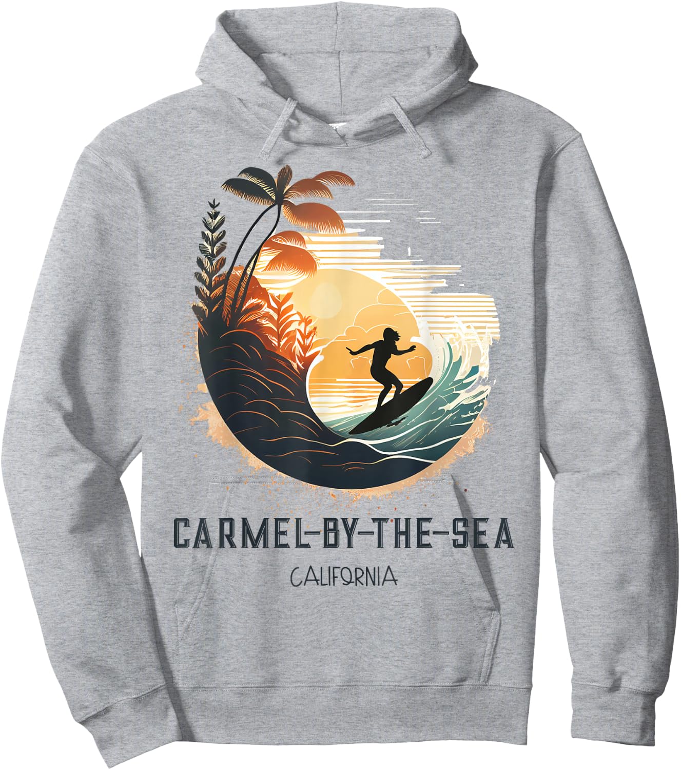 Carmel By The Sea California Hoodie - Hoodie | Ash