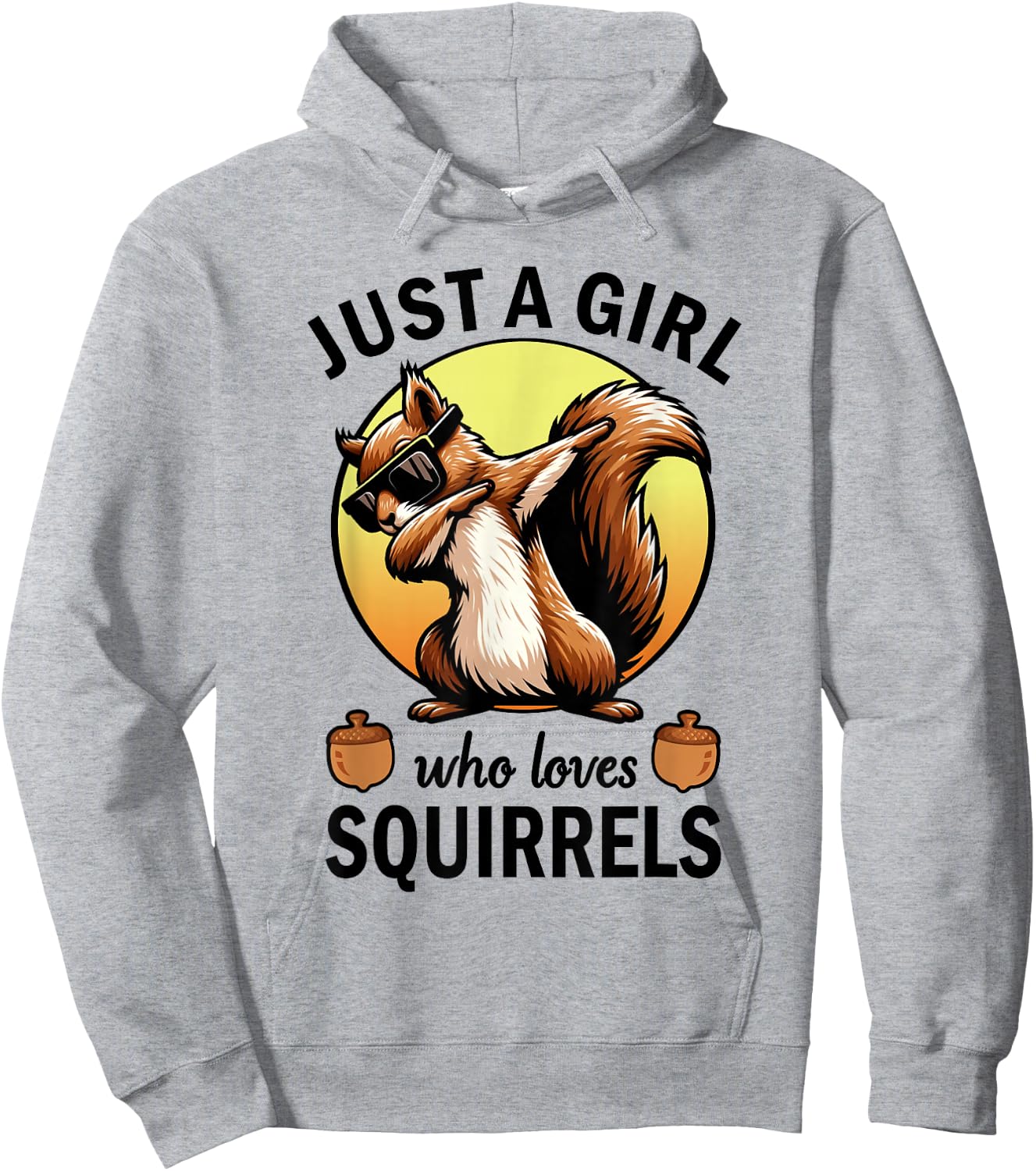 Just A Girl Who Loves Squirrels Hoodie - Hoodie | Ash