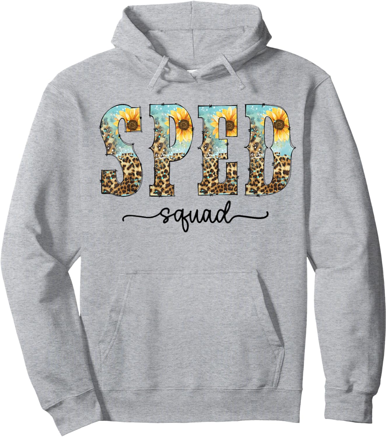 Sped Squad Team Special Education Teacher Life Hoodie - Hoodie | Ash