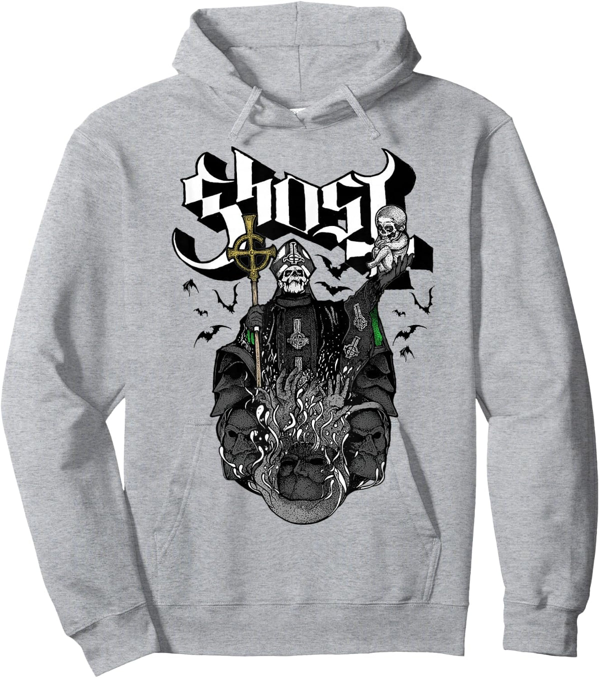 Ghost – Challice on Red Hoodie - Hoodie | Ash