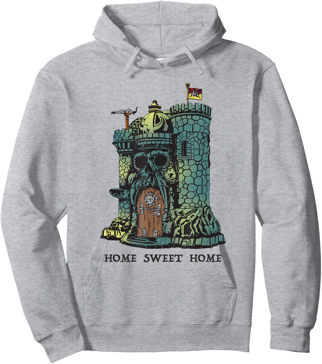 Home Sweet Home Castle He Man Toy 1980 Hoodie - Hoodie | Ash