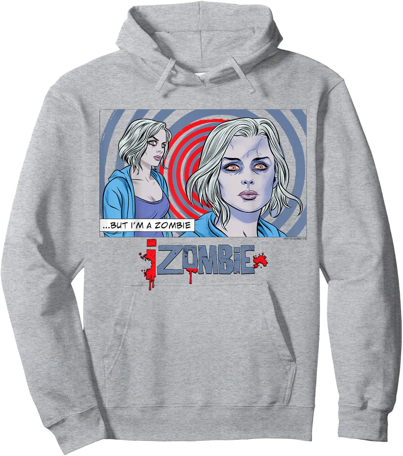 iZombie Liv Panel Hoodie - Hoodie | Ash