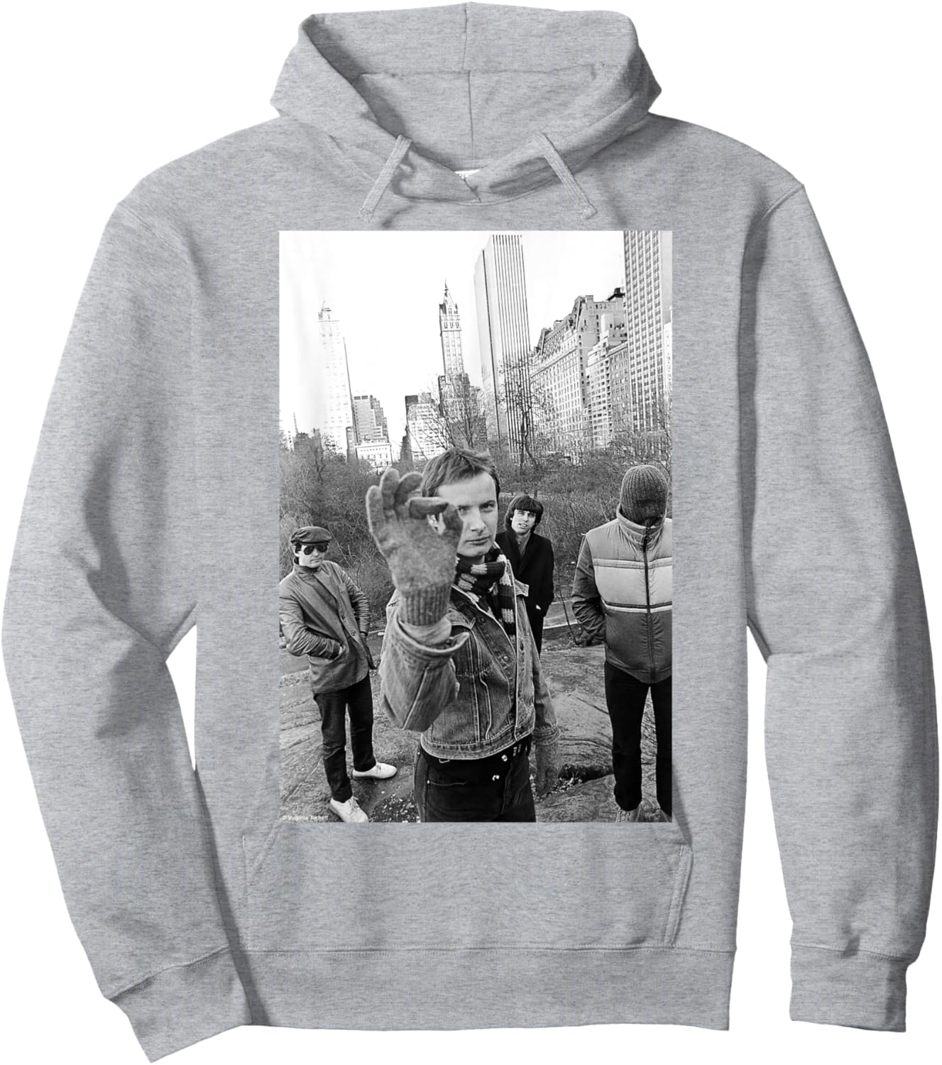XTC English Rock Band By Virginia Turbett Hoodie - Hoodie | Ash