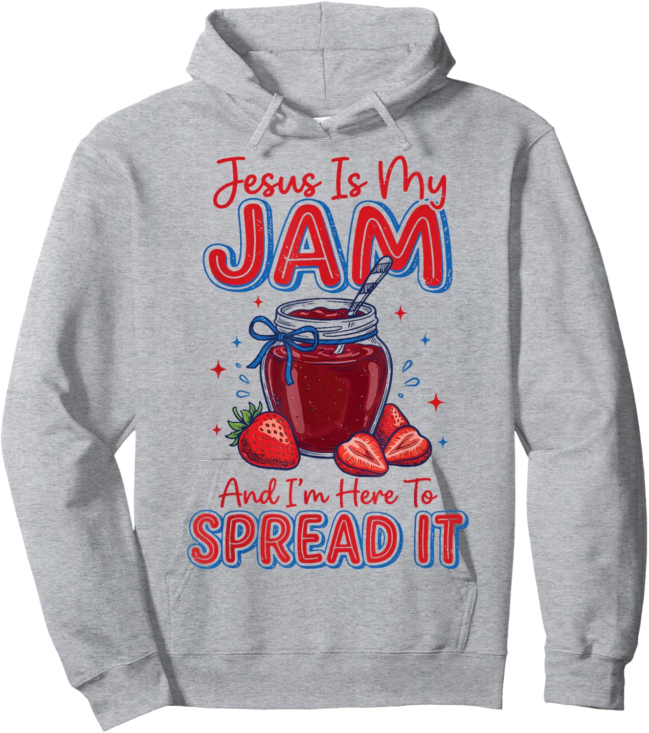 Jesus is My Jam and I'm Here to Spread It Hoodie - Hoodie | Ash