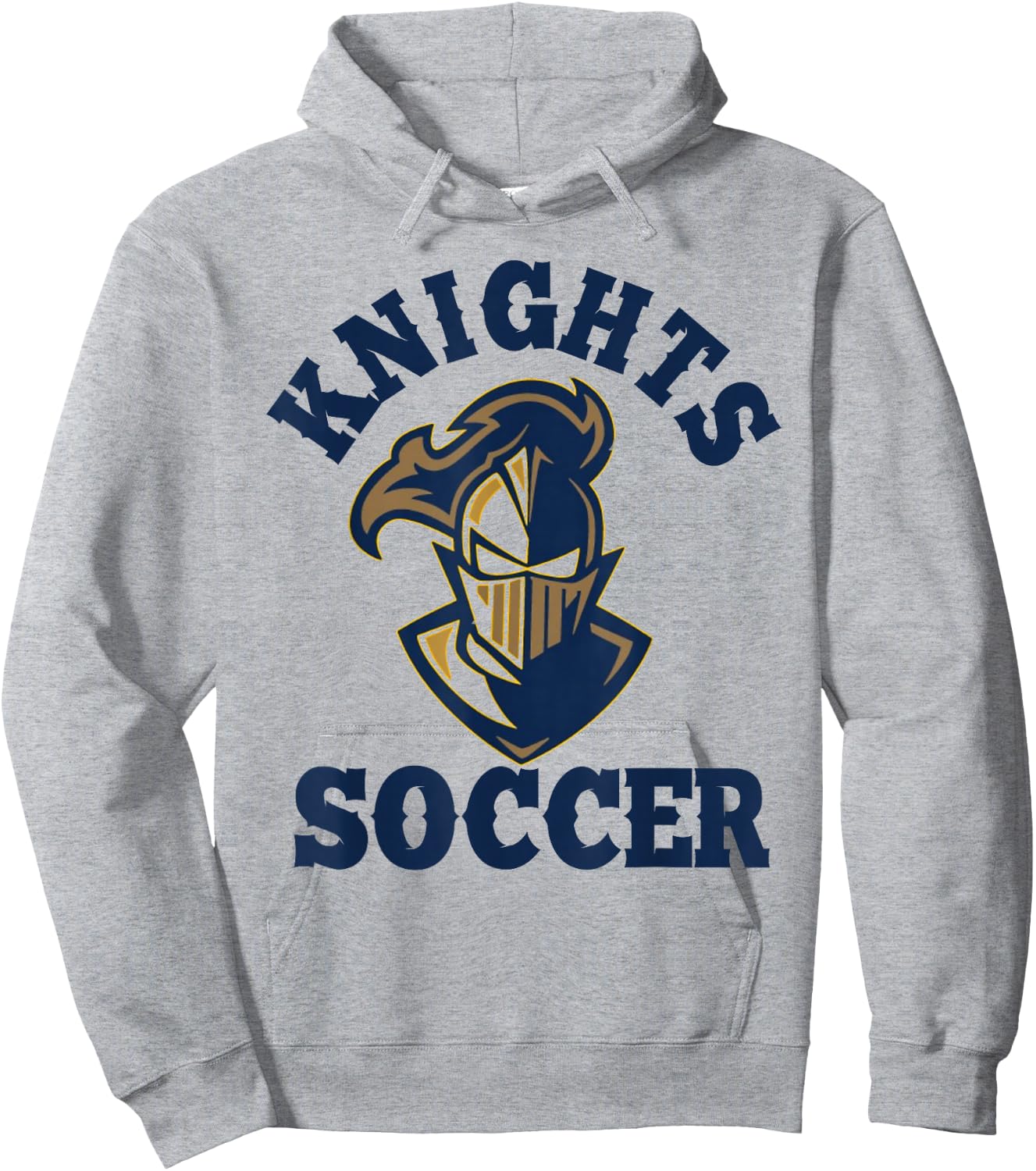 Knights Squad Youth Soccer Fan Hoodie - Hoodie | Ash