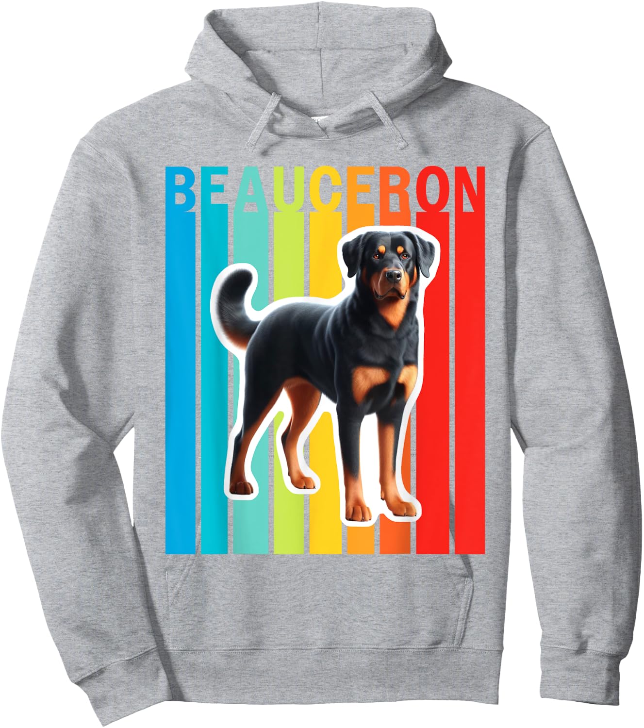 Colorful Beauceron Hoodie - Hoodie | Ash