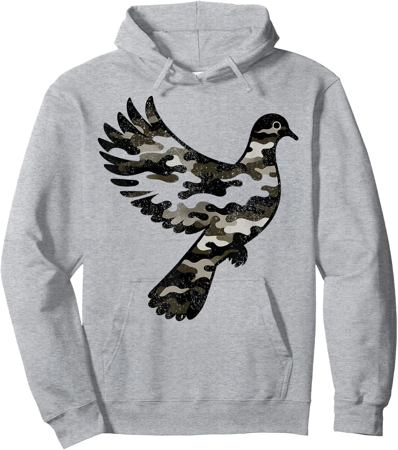 Dove Hunting Season Camouflage Dove Hunter Hoodie - Hoodie | Ash