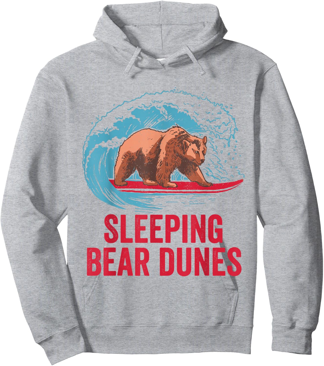 Sleeping Bear Dunes Hoodie - Hoodie | Ash
