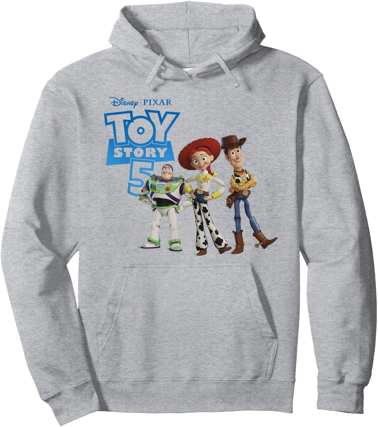 Disney Pixar Toy Story 5 Cute Trio Pose Hoodie - Hoodie | Ash
