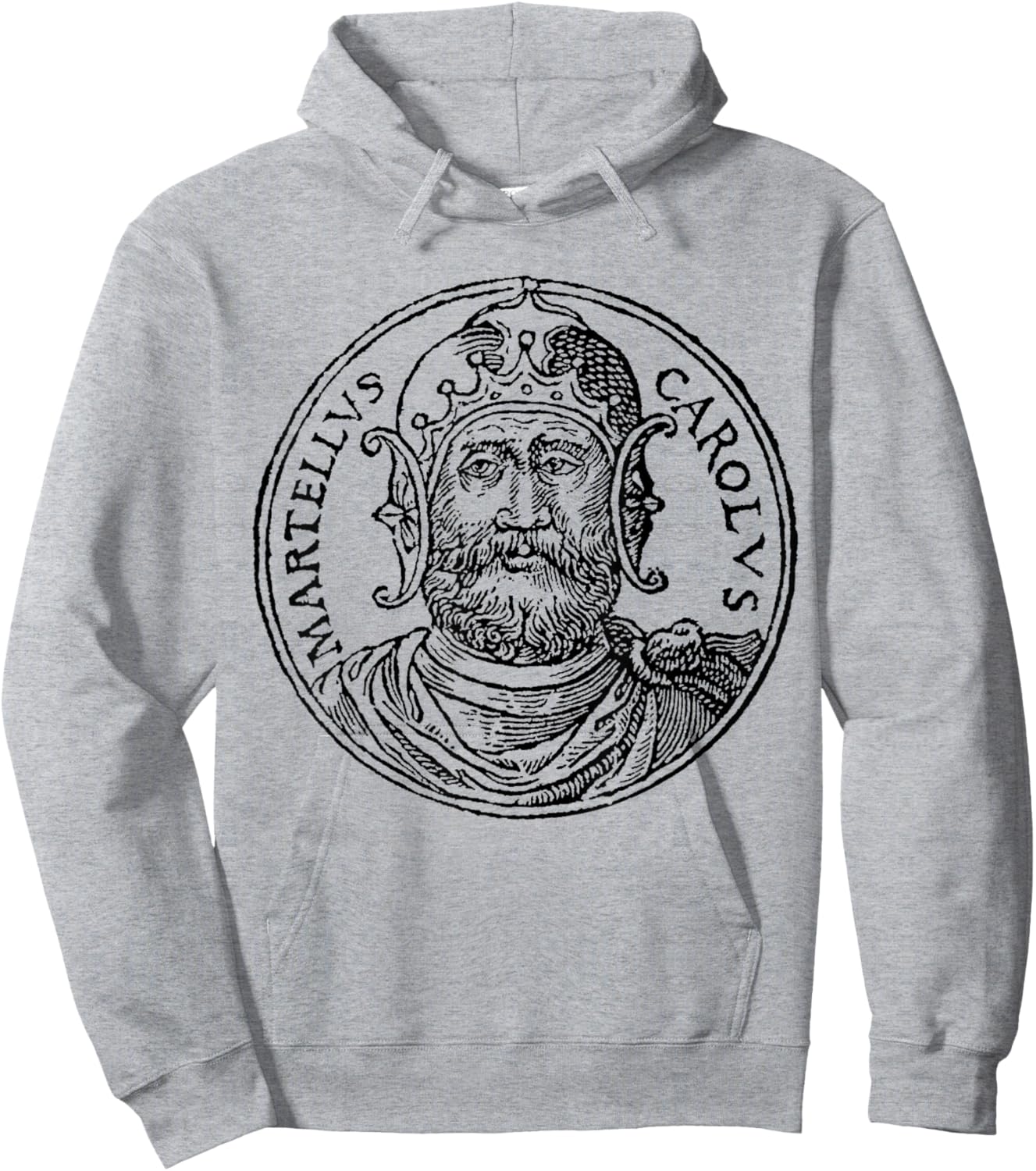 Charles Martel Franks French France Europe Hoodie - Hoodie | Ash