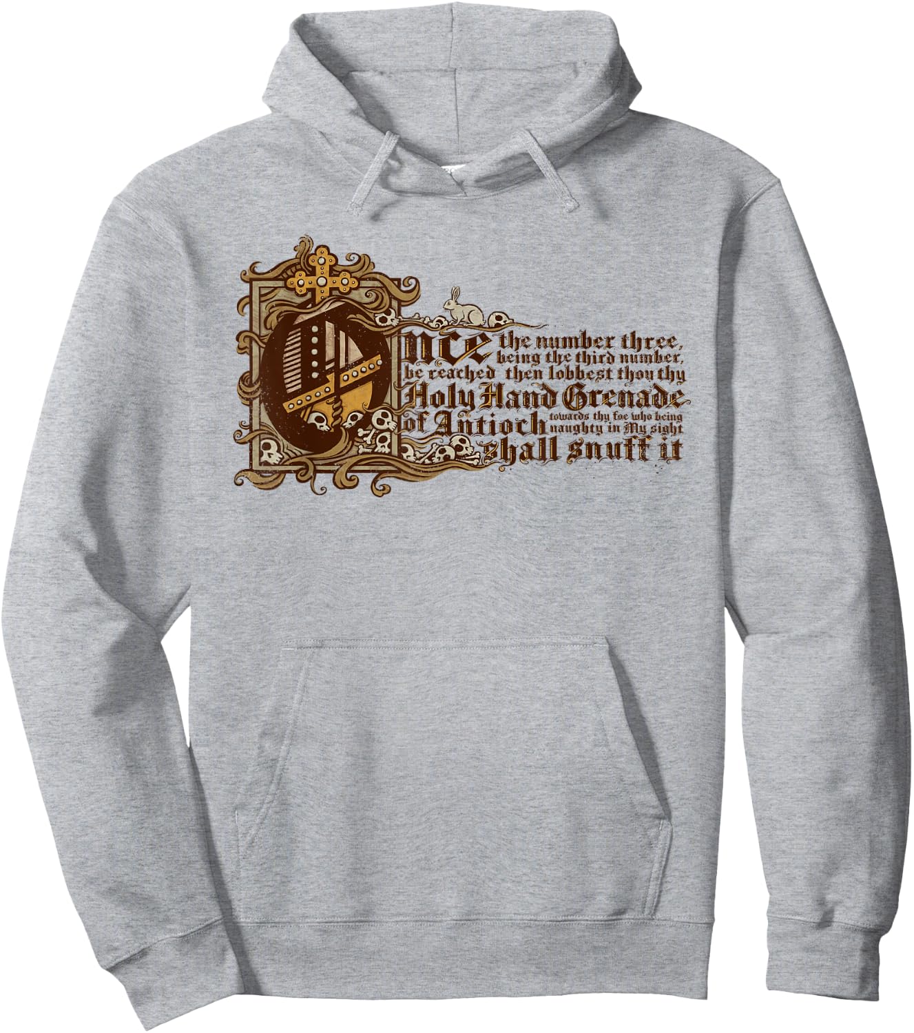 Holy Hand Grenade Hoodie - Hoodie | Ash