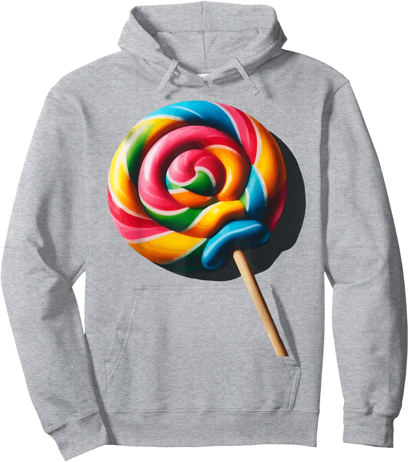 Lollipop Design Men Kids Lollipop Candy Lover Hoodie - Hoodie | Ash