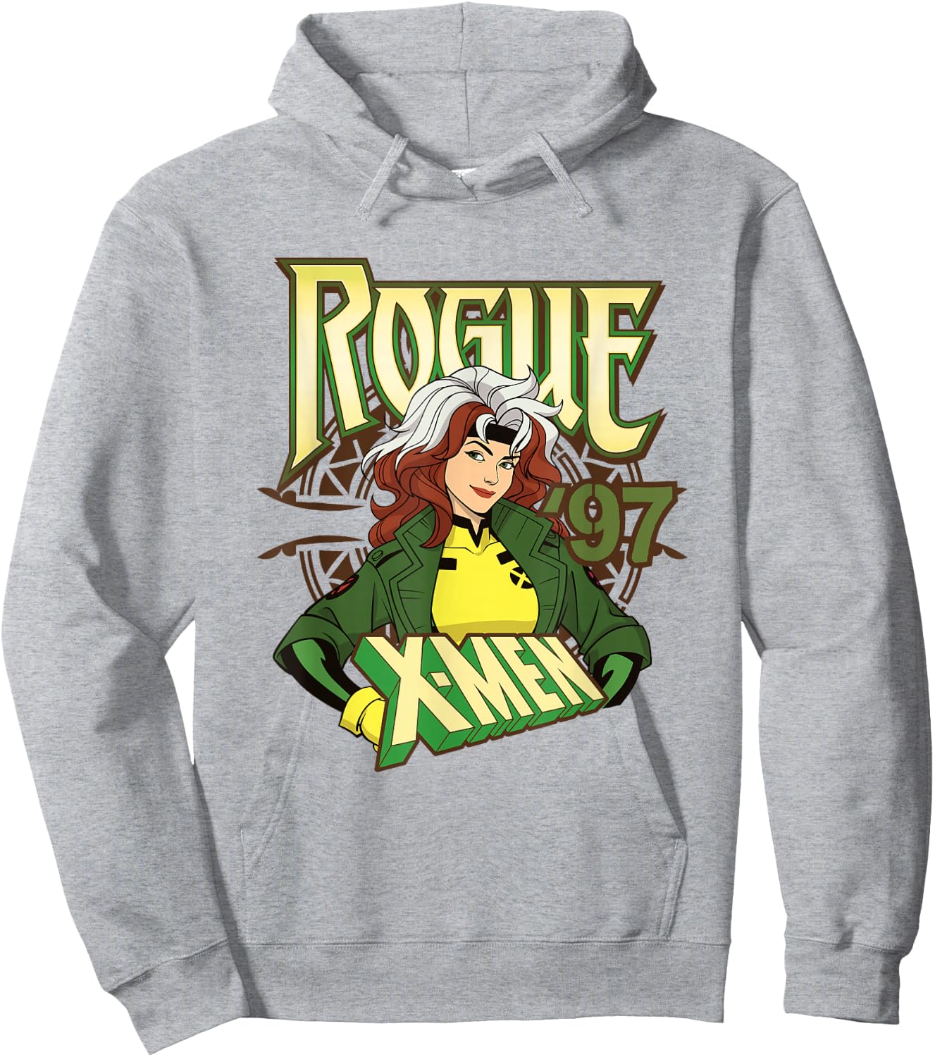 Marvel X-Men '97 Rogue Bust Epic Portrait Hoodie - Hoodie | Ash