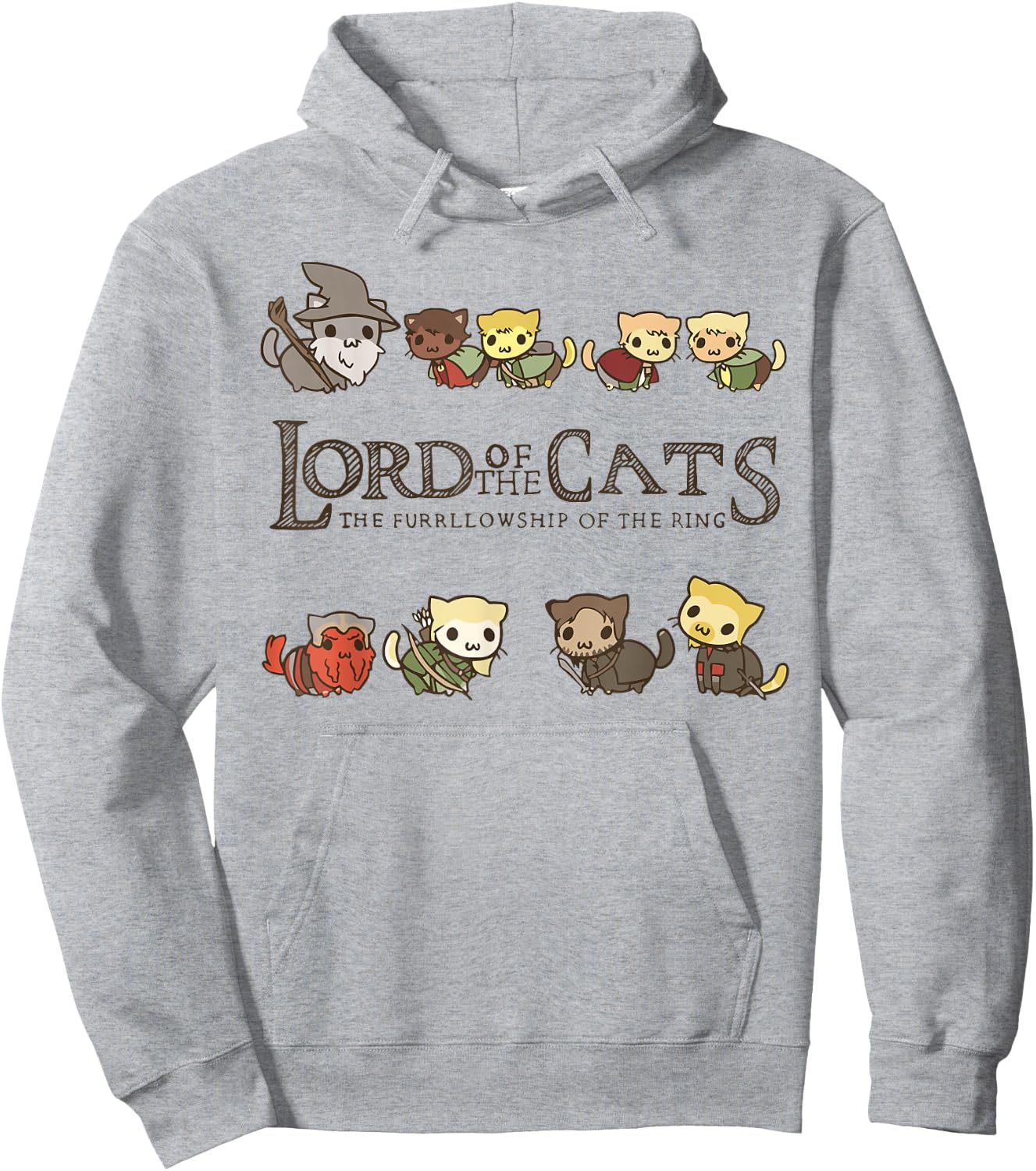 Lord of the cats Hoodie - Hoodie | Ash