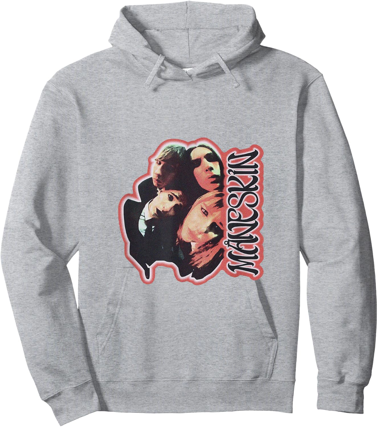 Måneskin Fisheye Hoodie - Hoodie | Ash