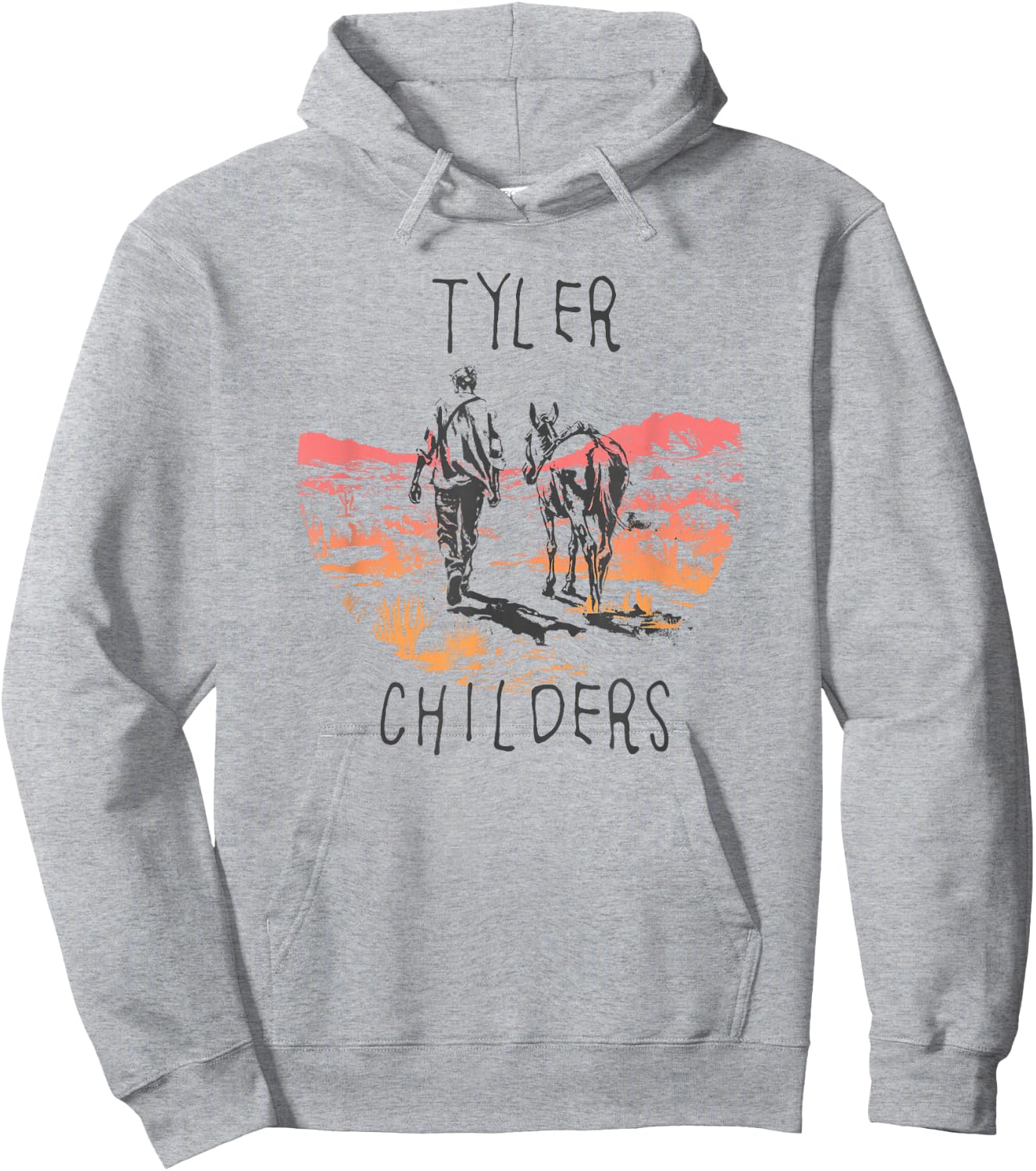 Tyler Childers - Desert Walk Hoodie - Hoodie | Ash